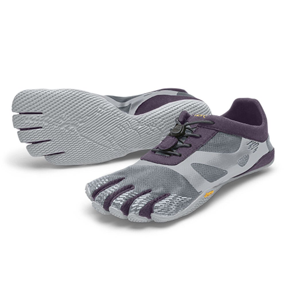 Vibram FiveFingers Dame Træningssko Grå/Lilla - Kso Evo - 8960GRLUB